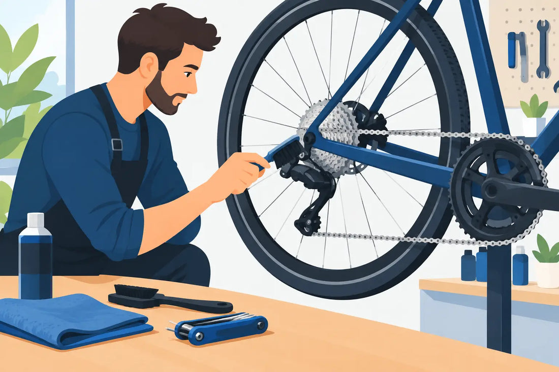 Entretien de transmission vélo au quotidien