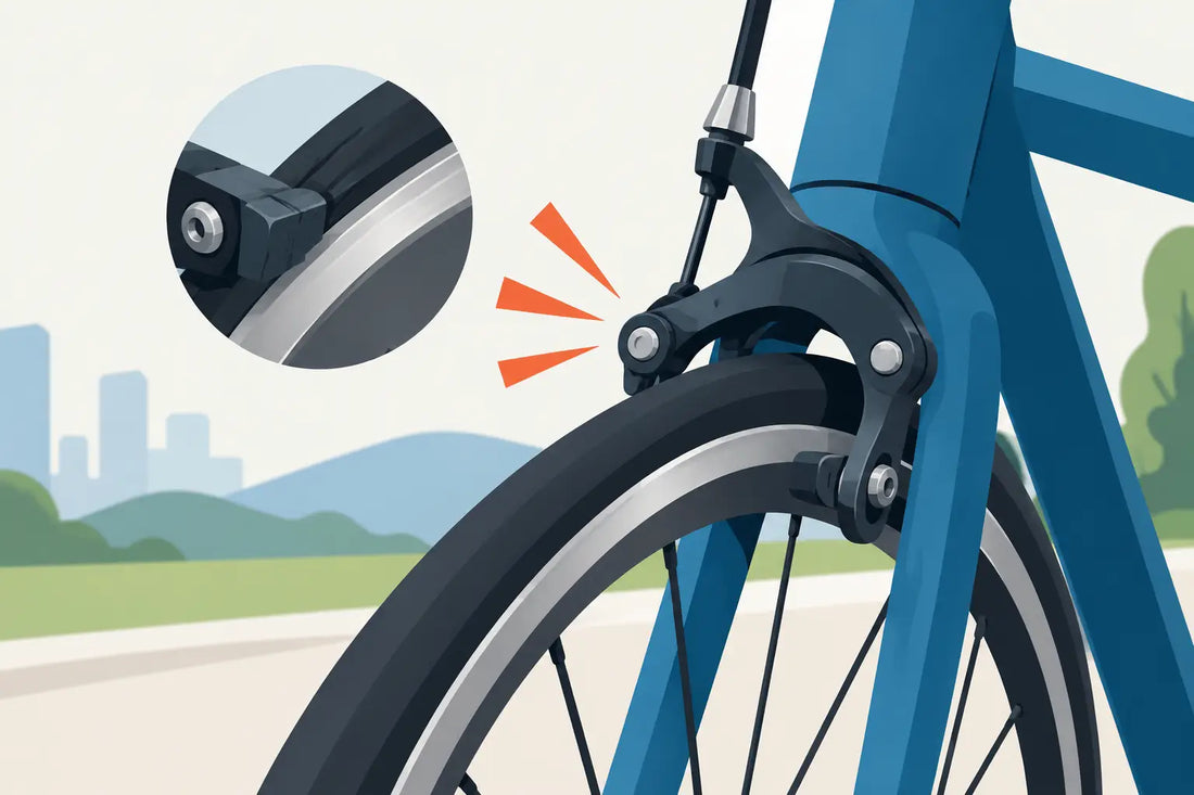 Pourquoi les freins grincent-ils sur un vélo ?