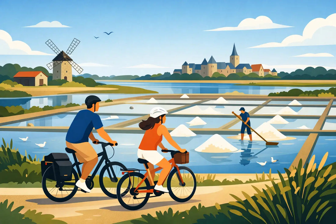 Découvrir les Marais Salants de Guérande à Vélo | Guide 2026