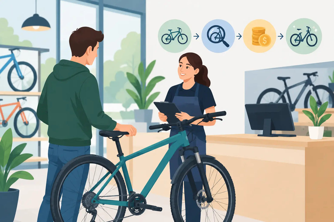 Guide reprise vélo magasin : prix et étapes