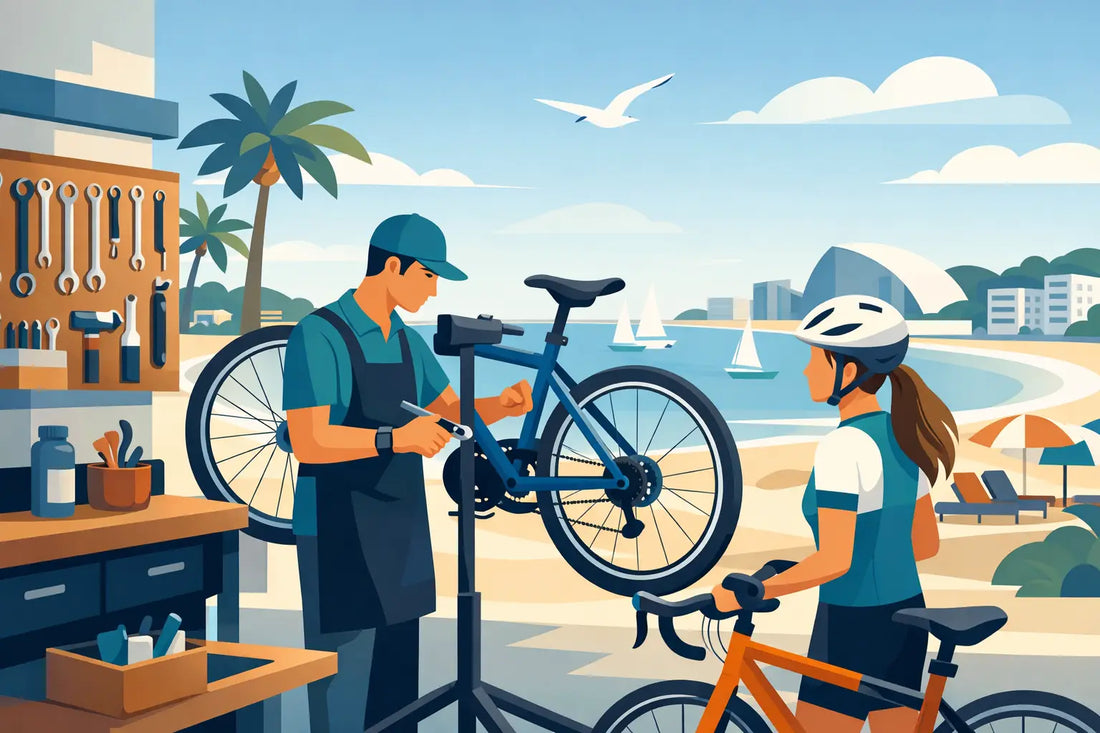 Atelier de réparation vélo à La Baule
