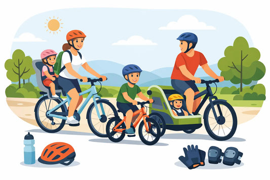 Balade vélo avec enfants: bien s’équiper