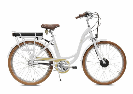 VAE e-colors blanc Ile d’Yeu  Arcade Cycles