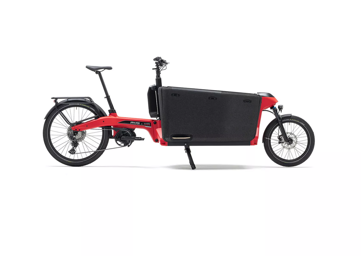 Vélo cargo électrique Douze Verso Famille – vue de profil